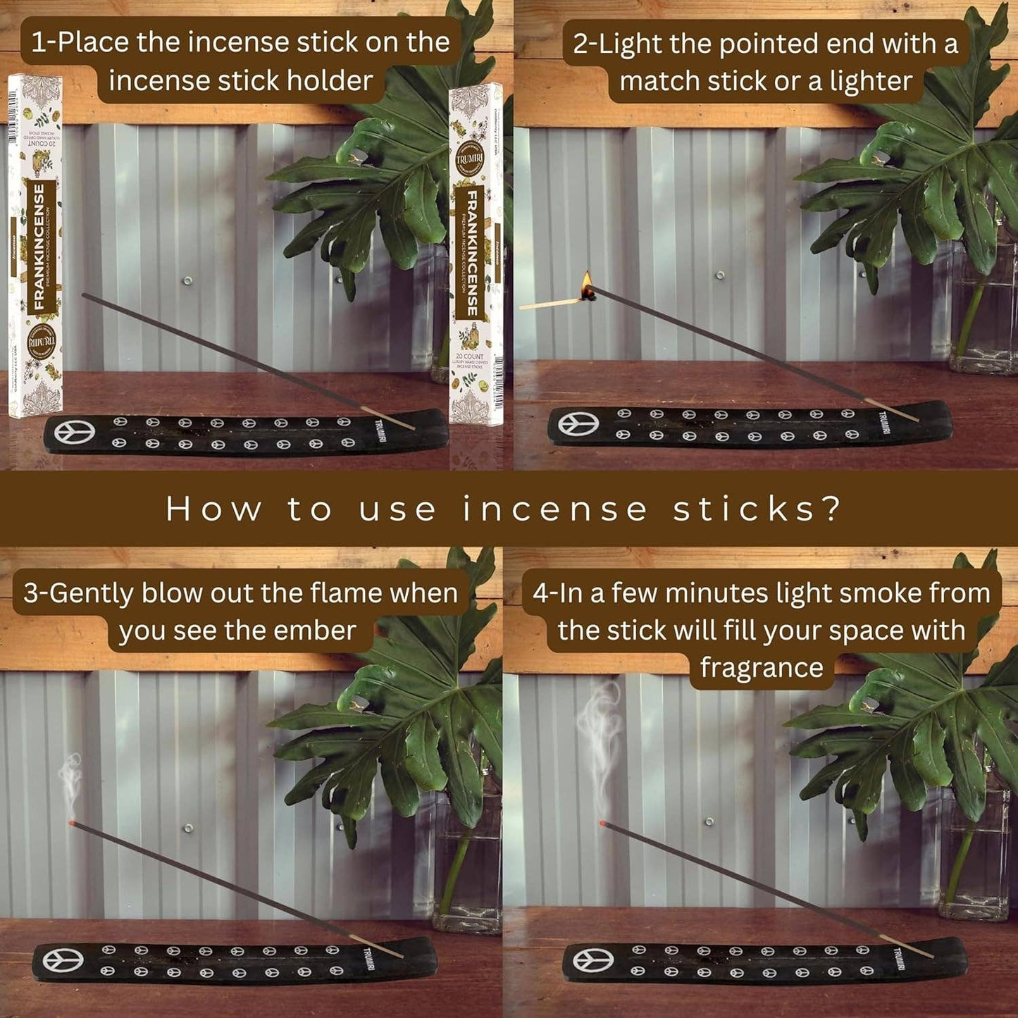 Frankincense Incense Sticks Pack of 2 Total 40 Incense Stick