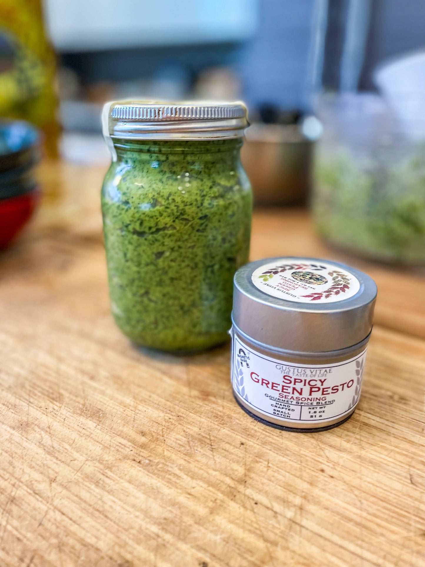 Spicy Green Pesto Seasoning