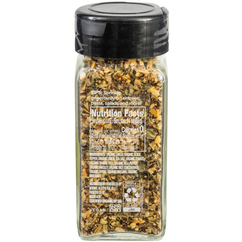 Simply Organic Garlic & Herb, Certified Organic