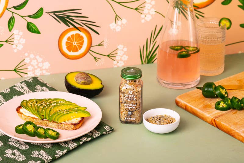 Simply Organic Everything Jalapeño Blend, Certified Organic