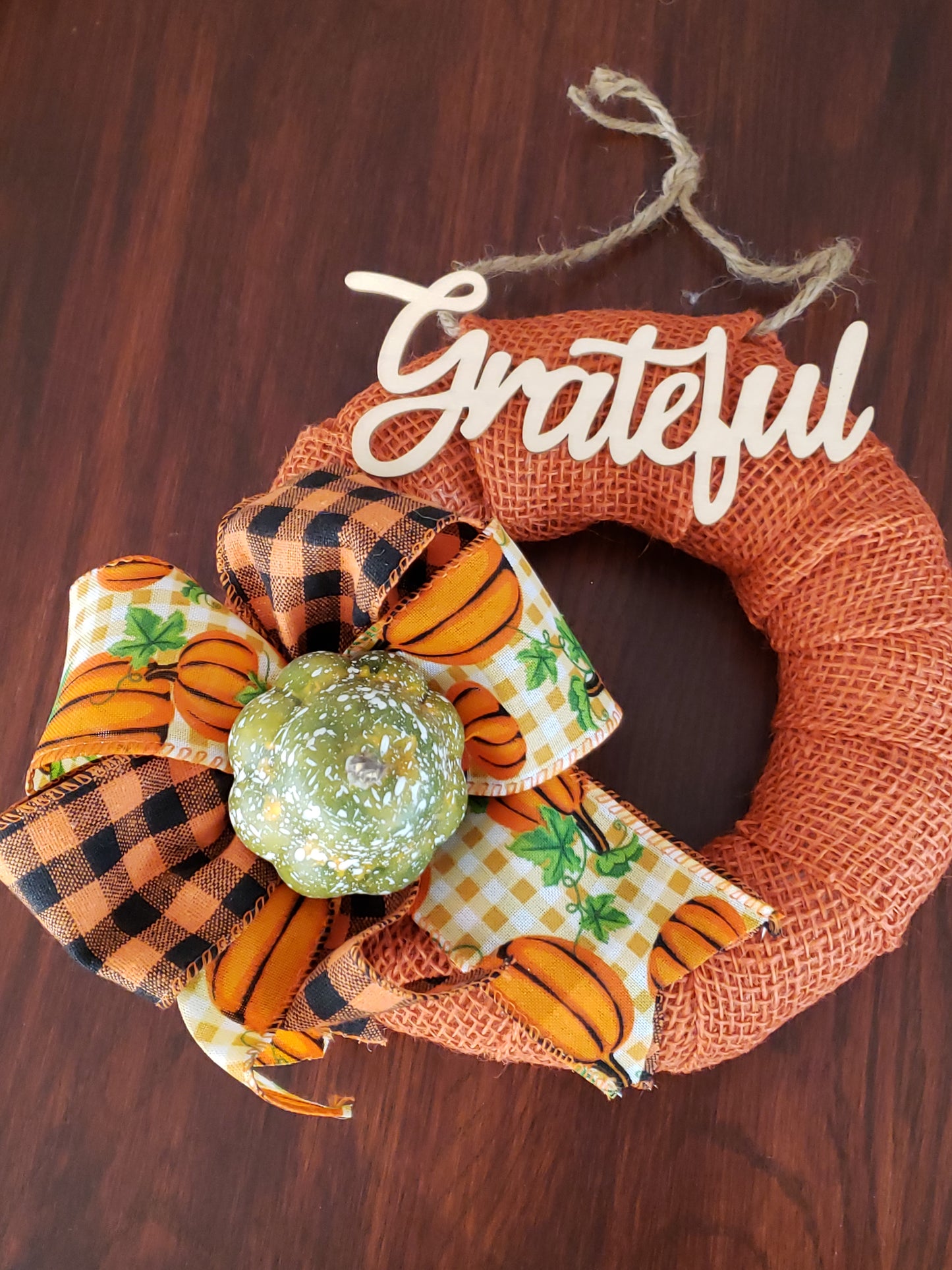 Fall Wreath 10 inch