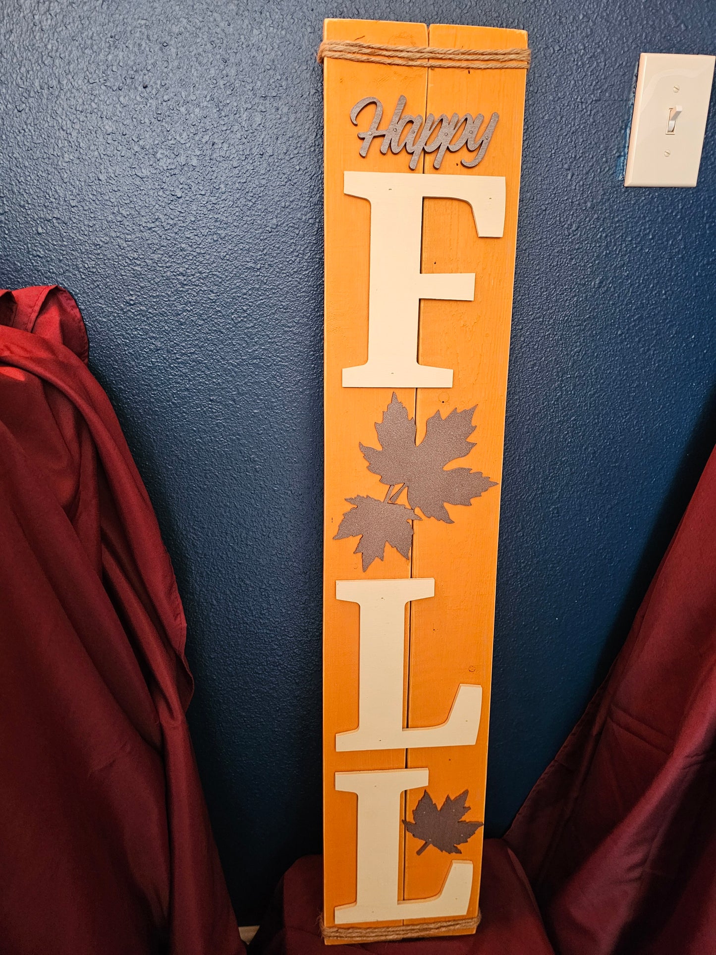 Fall Porch Message Board