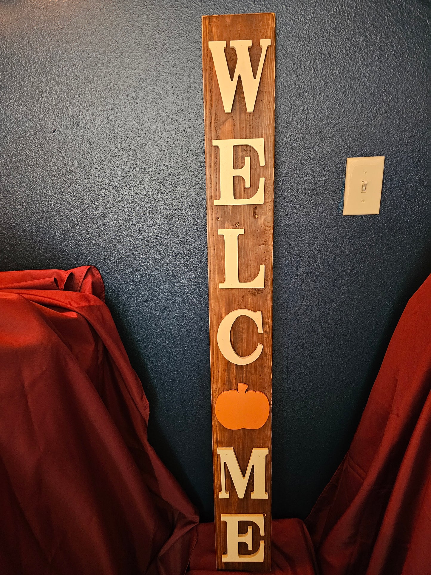 Fall Porch Message Board