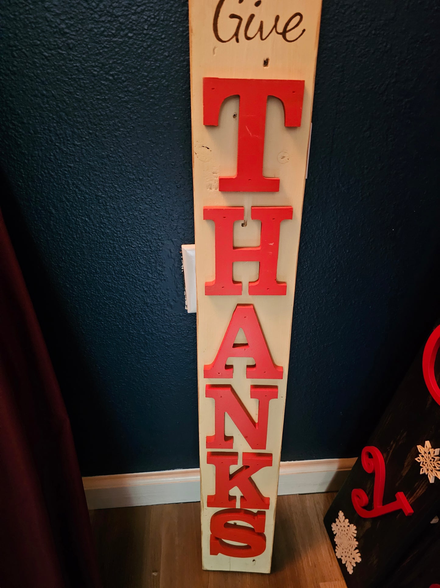 Fall Porch Message Board
