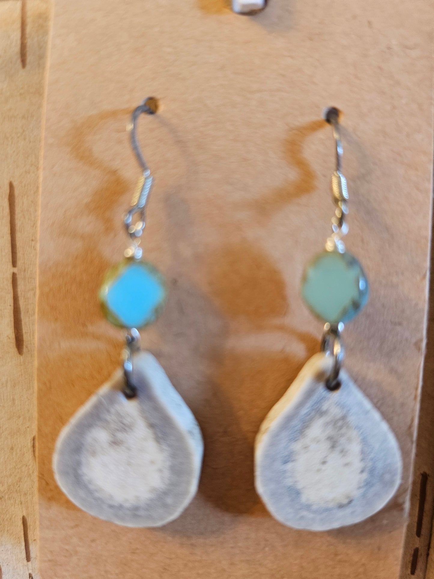 Antler Earrings Handmade
