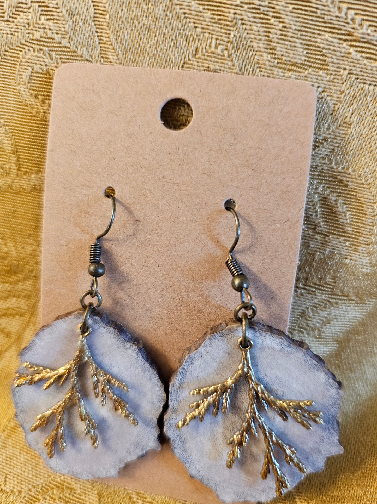 Antler Earrings Handmade