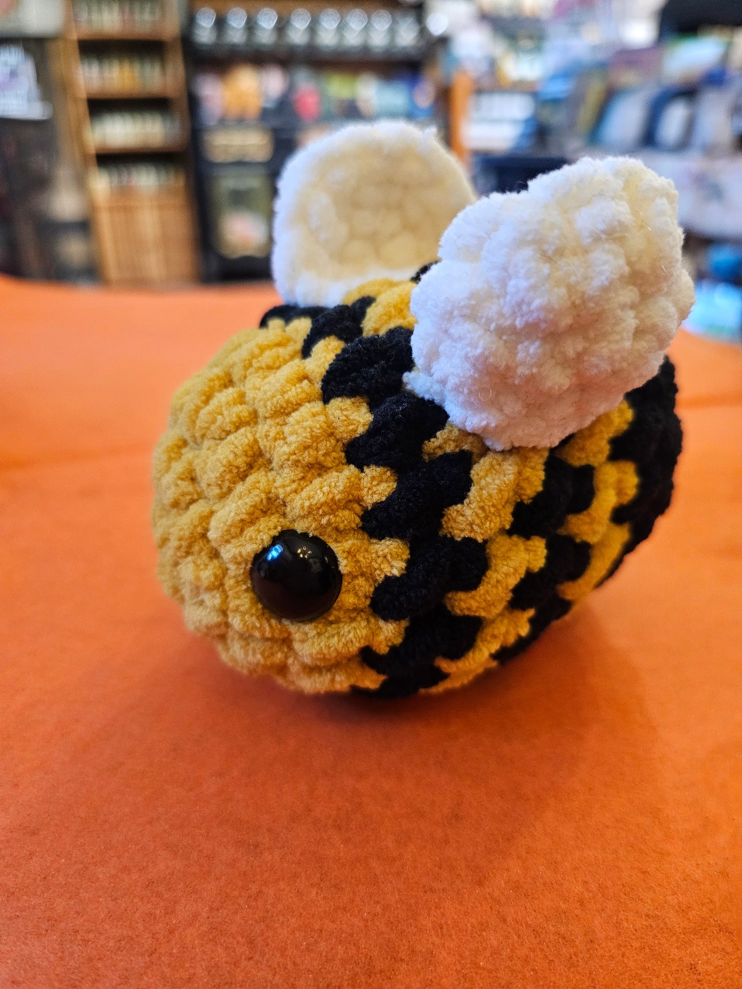 Chubby Bee Handmade Crochet Toy