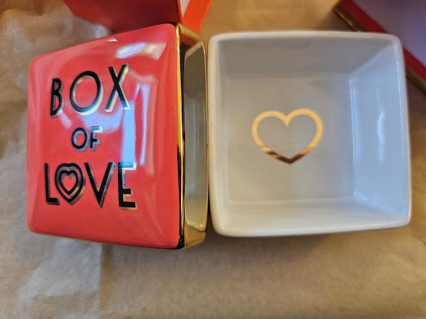 Box of Love-Trinket Box ceramic