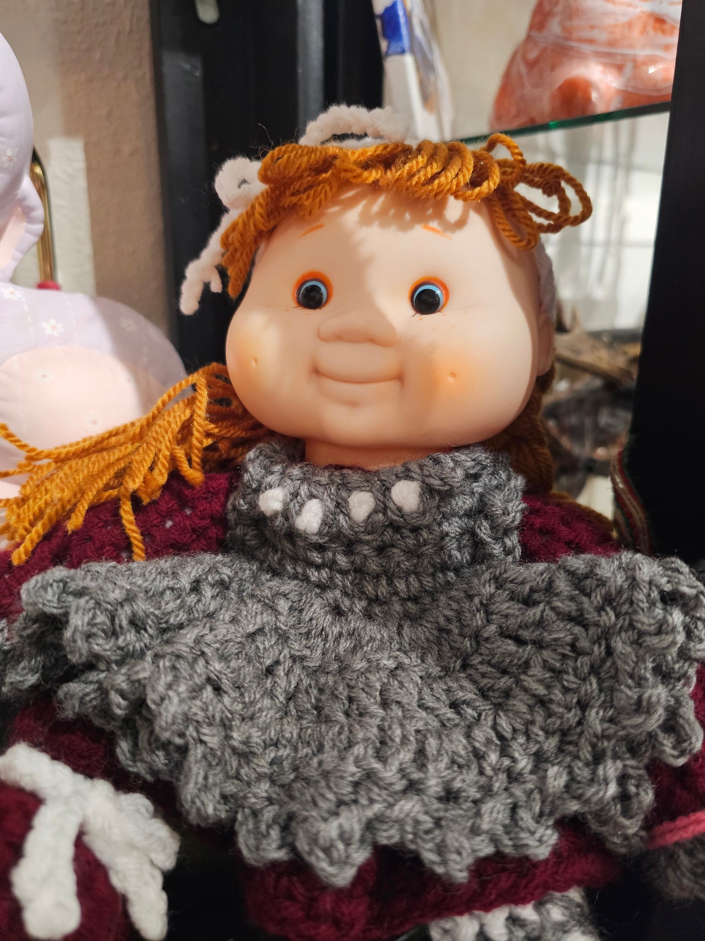 Crimson & Gray Doll