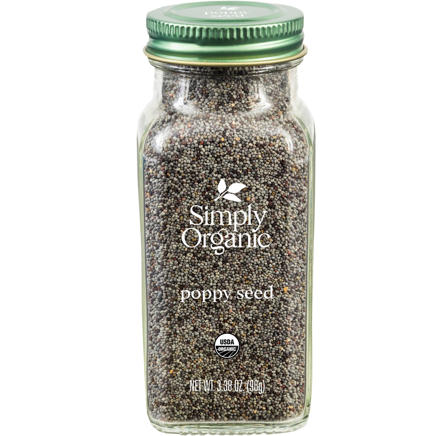 Pure Poppy Seed, Certified Organic, Kosher, 3.38 Oz