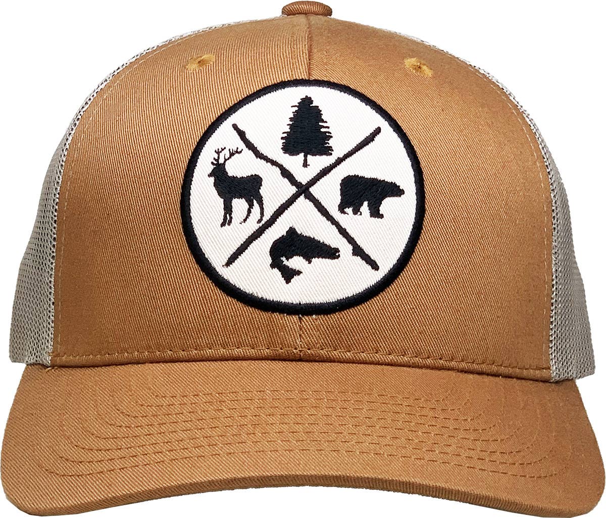 Outdoors Vintage Ballcap Meshback