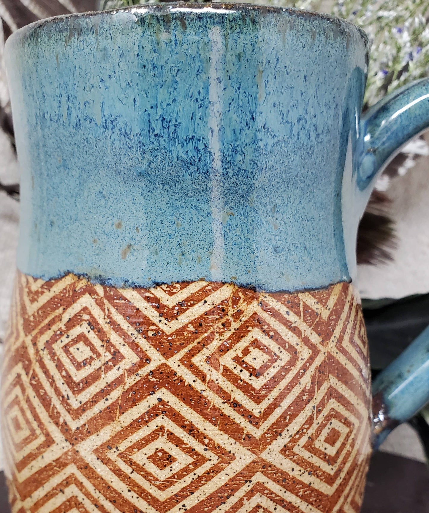 Vintage diamonds mug