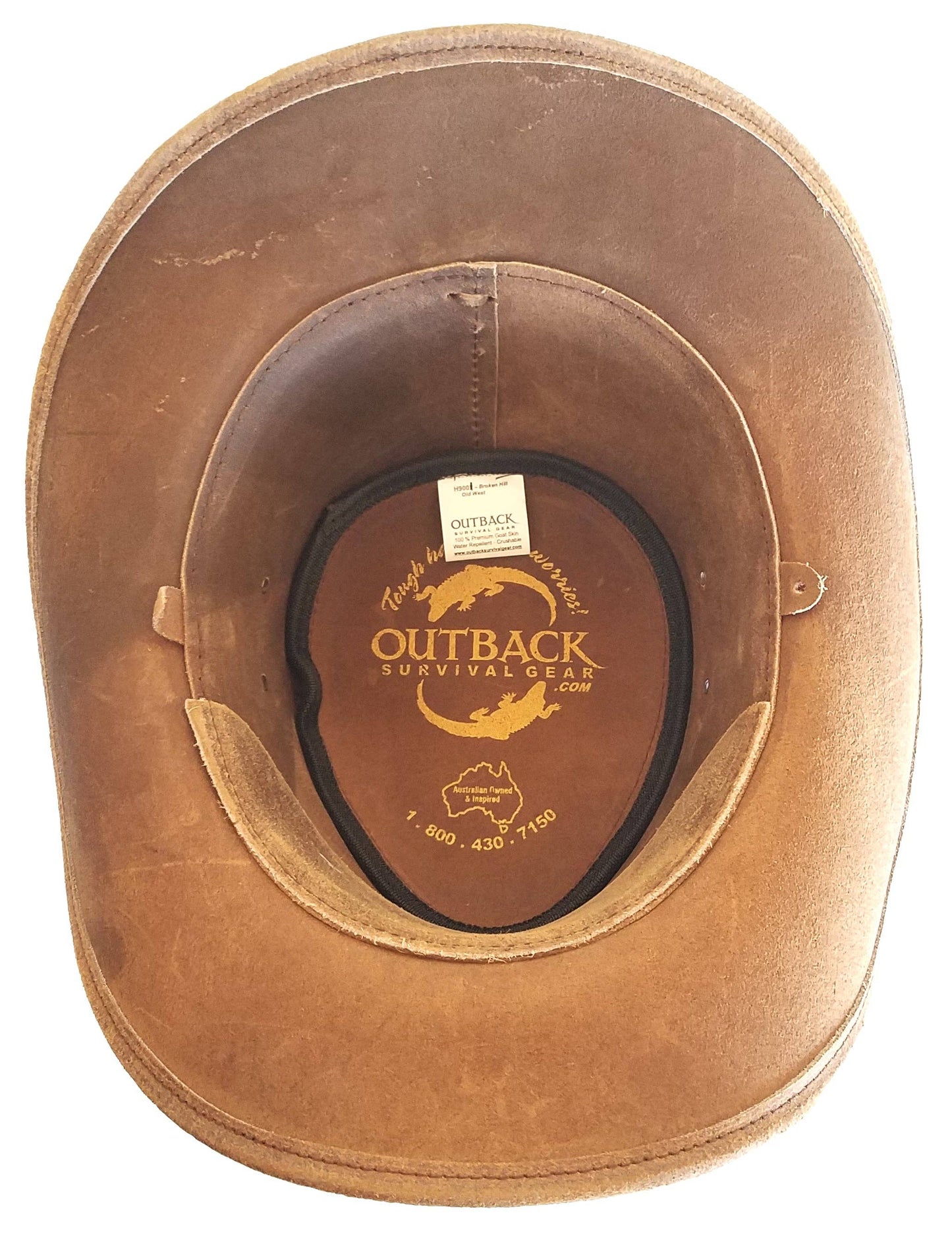 Outback Survival Gear - Broken Hill Old West Hat - Brown 23