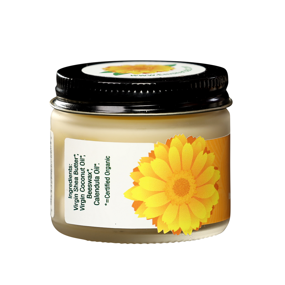 Pure Calendula Salve – Certified Organic Herbal Skin Balm for Dry & Sensitive Skin