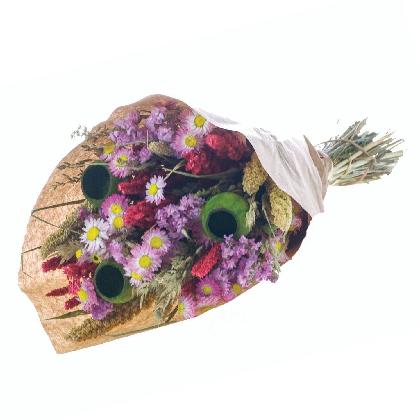 Spring Floral Bouquet Large Dried Flower Arrangement #24-3