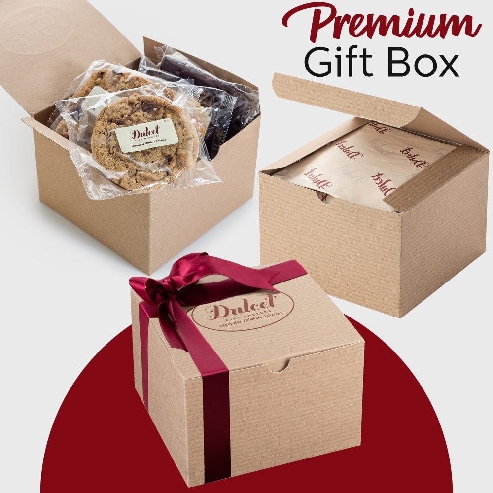 Festive Cookie and Brownie Gourmet Gift Box