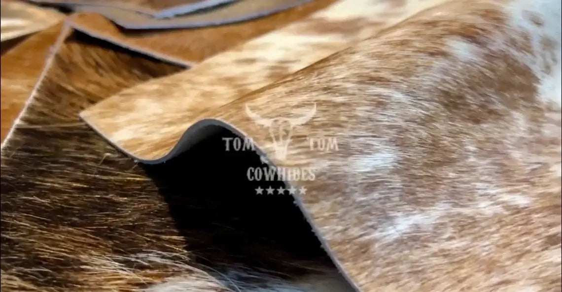 Cowhides Nice Variety 10 Pieces Hair on Cow Hide 12X8