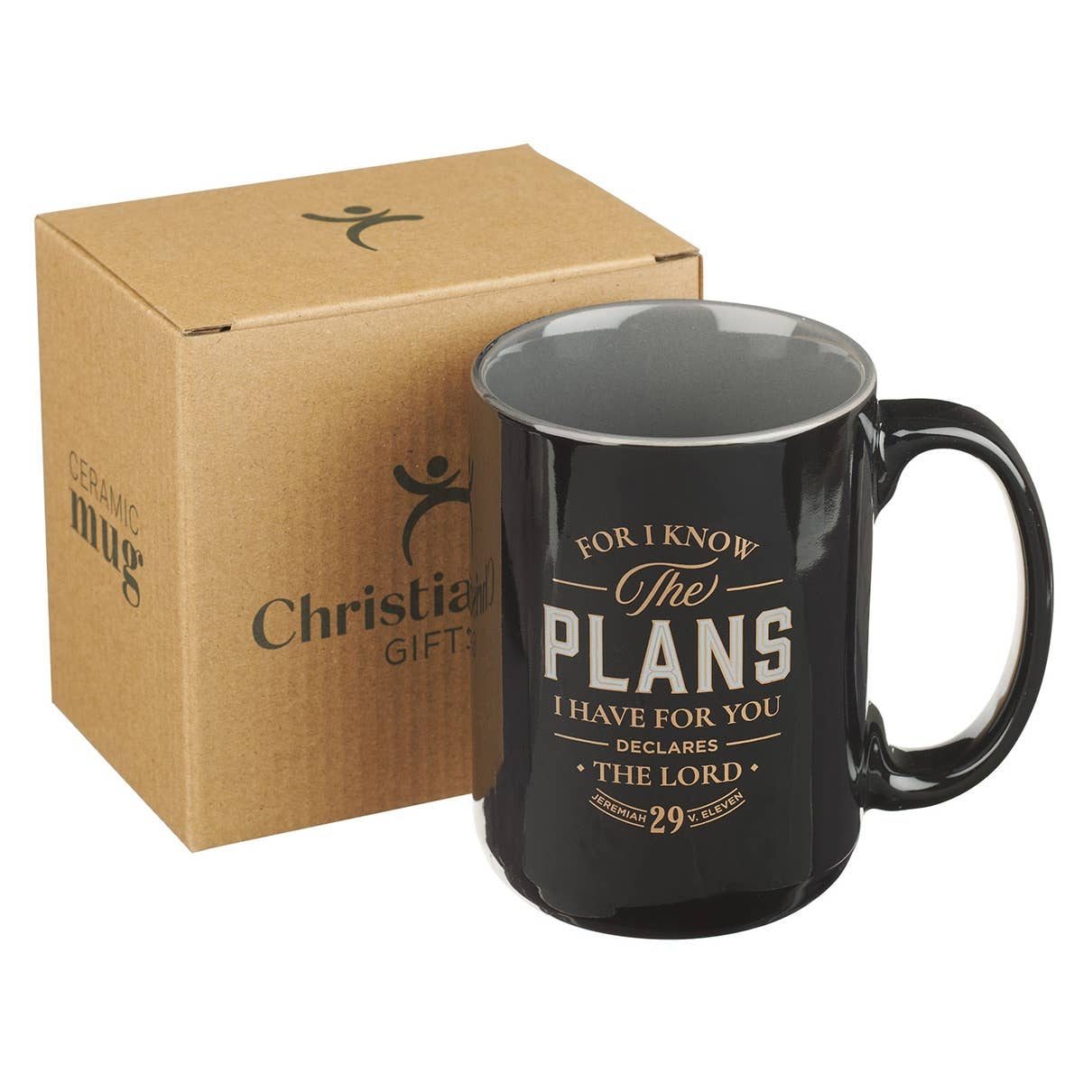 Mug Black I Know the Plans Jer. 29:11