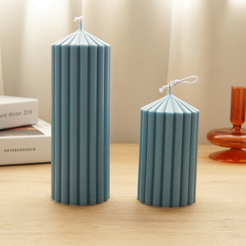 Geometric Spire Candle Mold