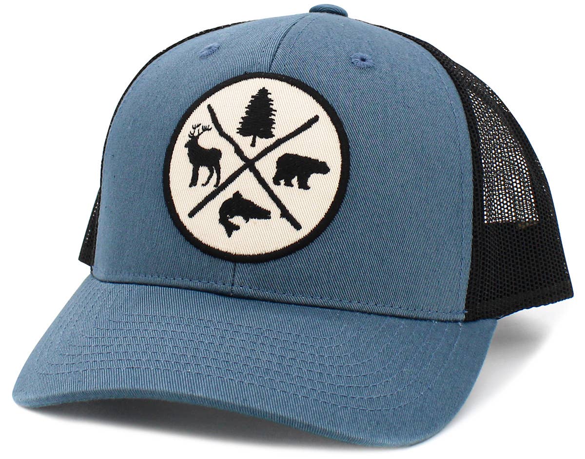 Outdoors Vintage Ballcap Meshback