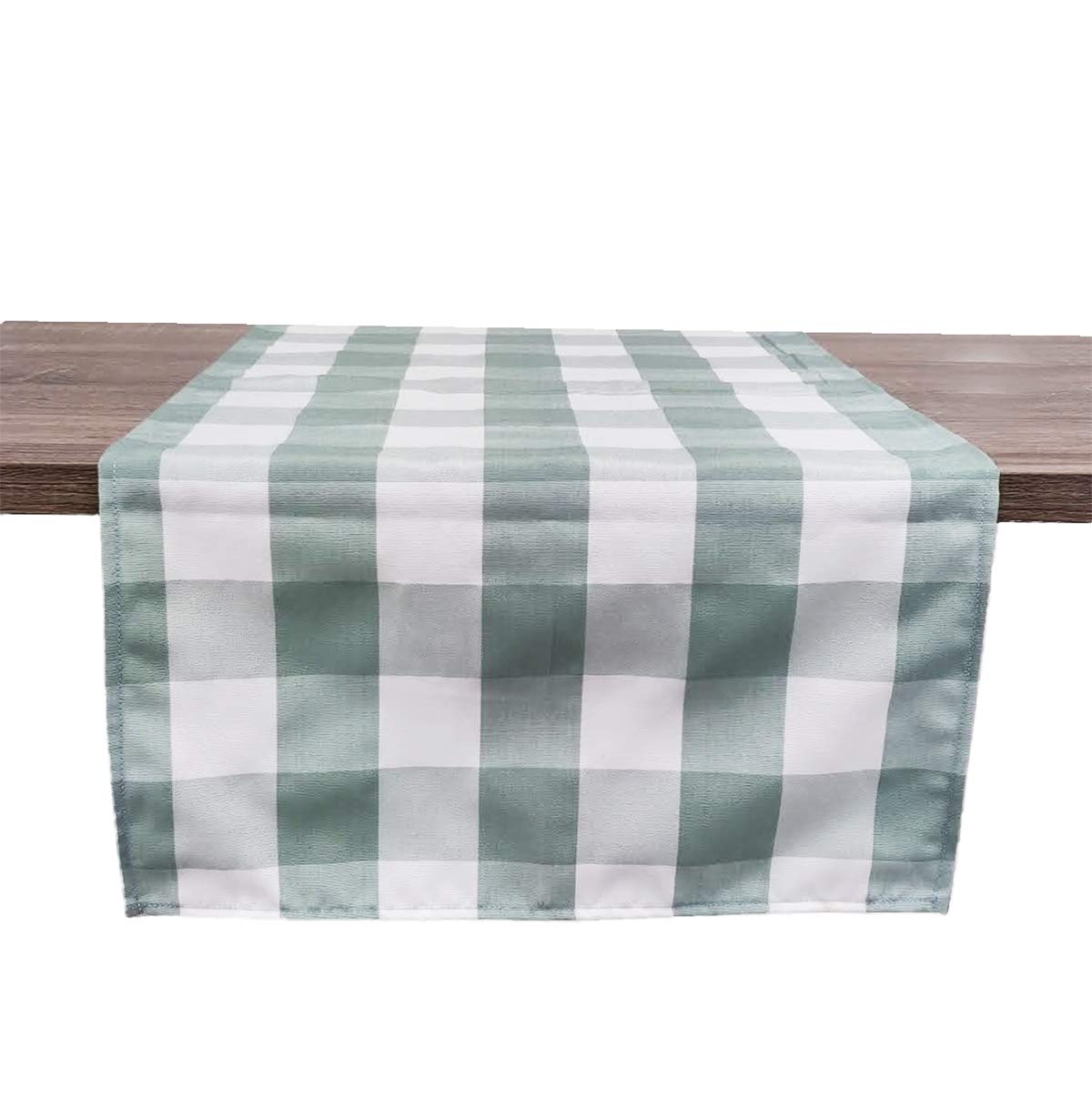 Fennco Styles Buffalo Check Design Table Runner - Handmade in USA - Plaid Rustic Table Cover for Everyday Use, Banquet, Holiday, Family Gathering and Special Occasion