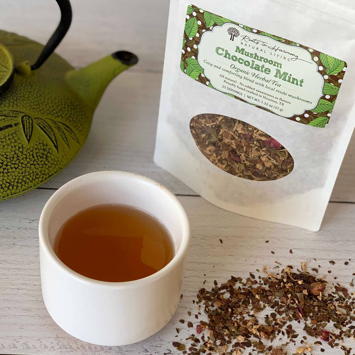Mushroom Chocolate Mint™ Tea