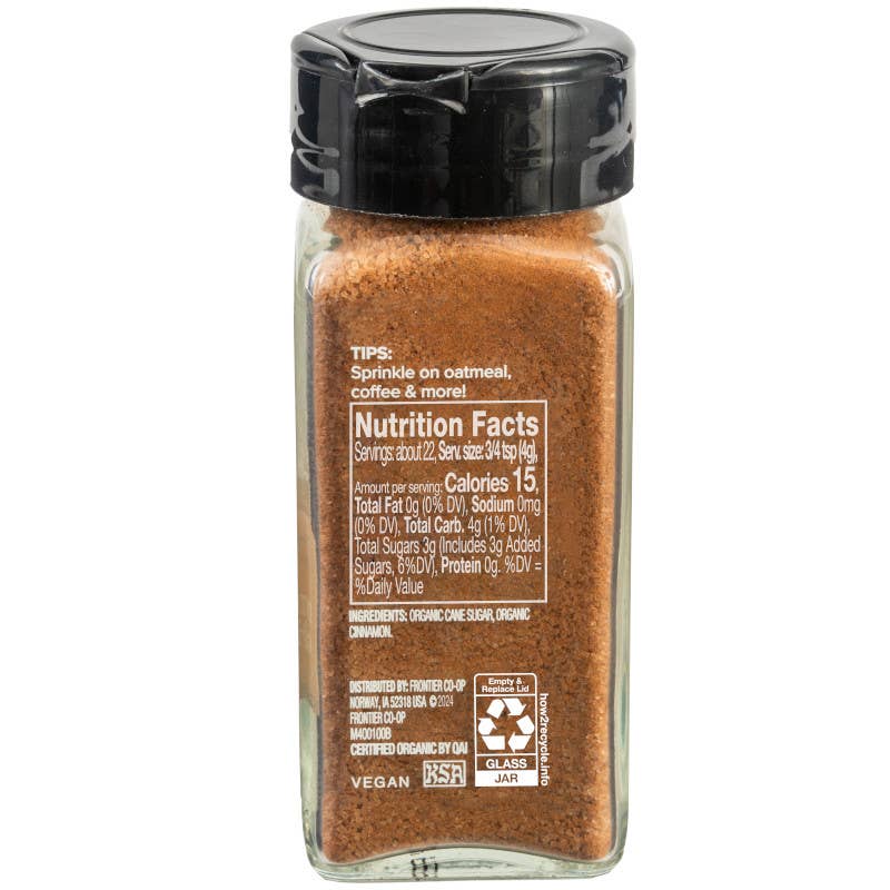 Simply Organic Cinnamon Sugar Trio, Certified Organic