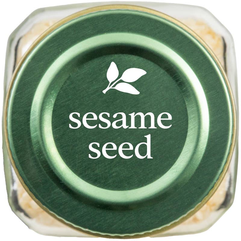 Pure White Sesame Seed, Certified Organic, Kosher 2.82 Oz