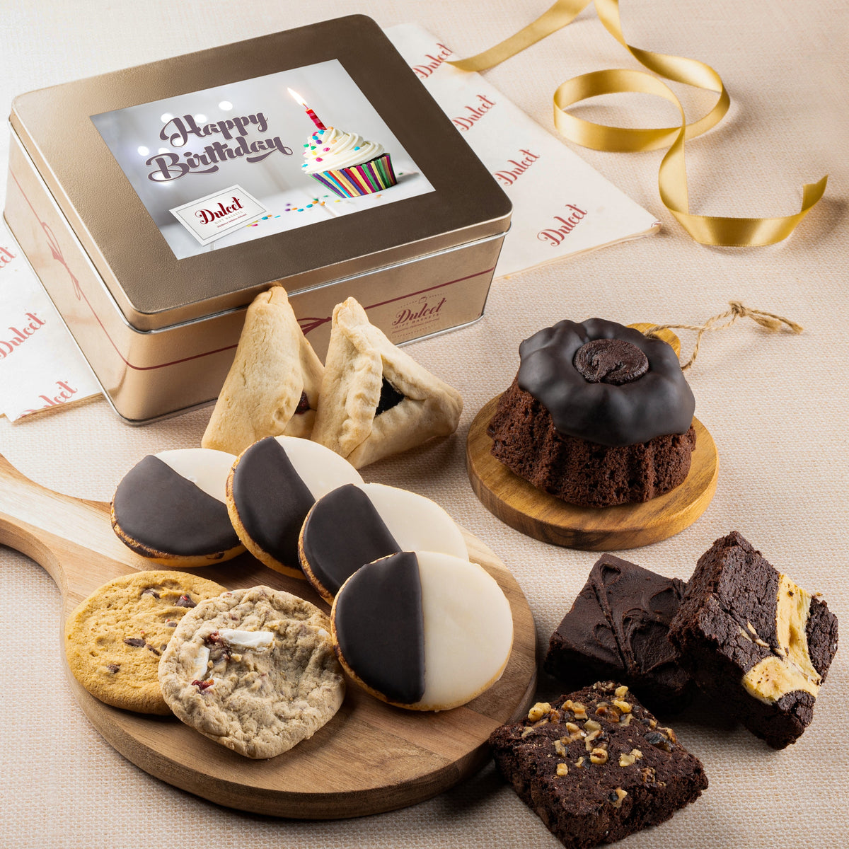 Classic Cookie and Brownie Keepsake Gift Tin