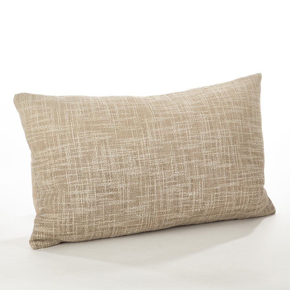 Lancaster Collection Ombré Design Down Filled Cotton Throw Pillow - 3 Colors - 2 Sizes