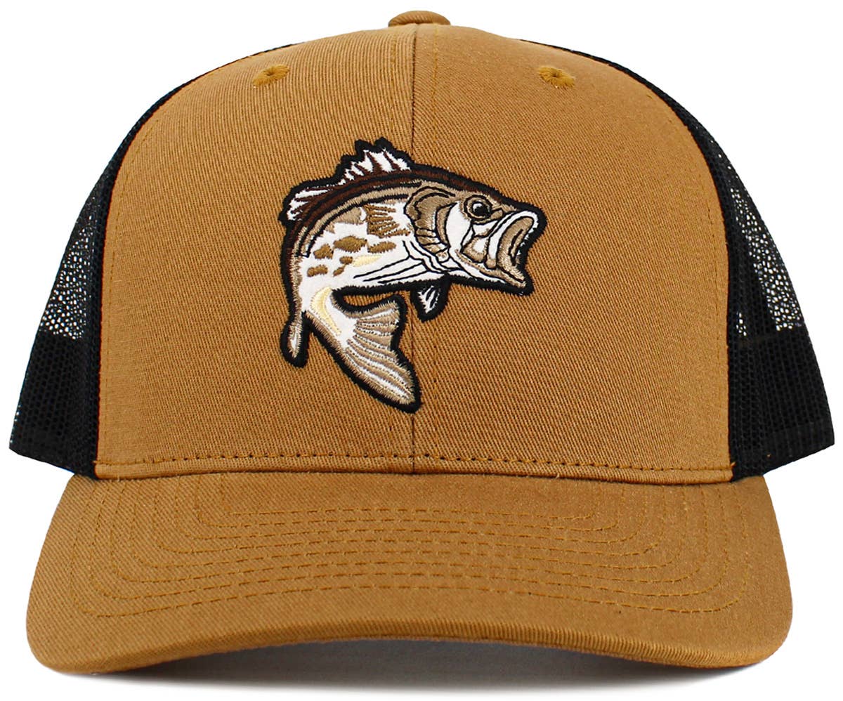 Bass Fish Mesh Ballcap