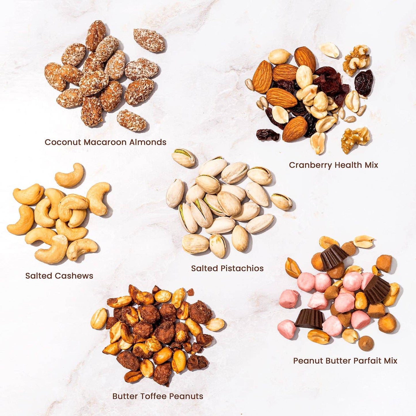 Valentine's Day Gift Basket, Heart Box with Gourmet Nuts Assortment