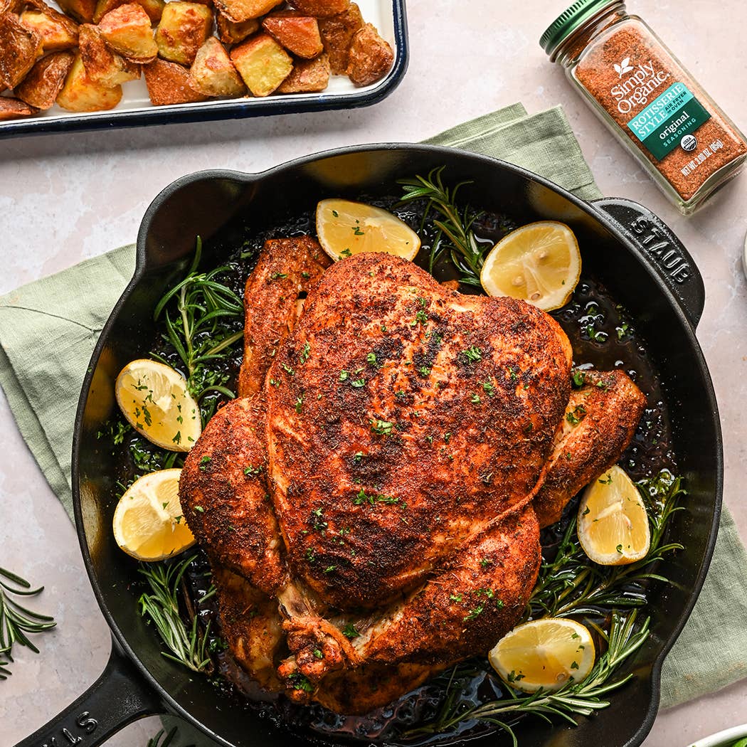 Original Rotisserie Style Seasoning, Certified Organic, 3 Oz
