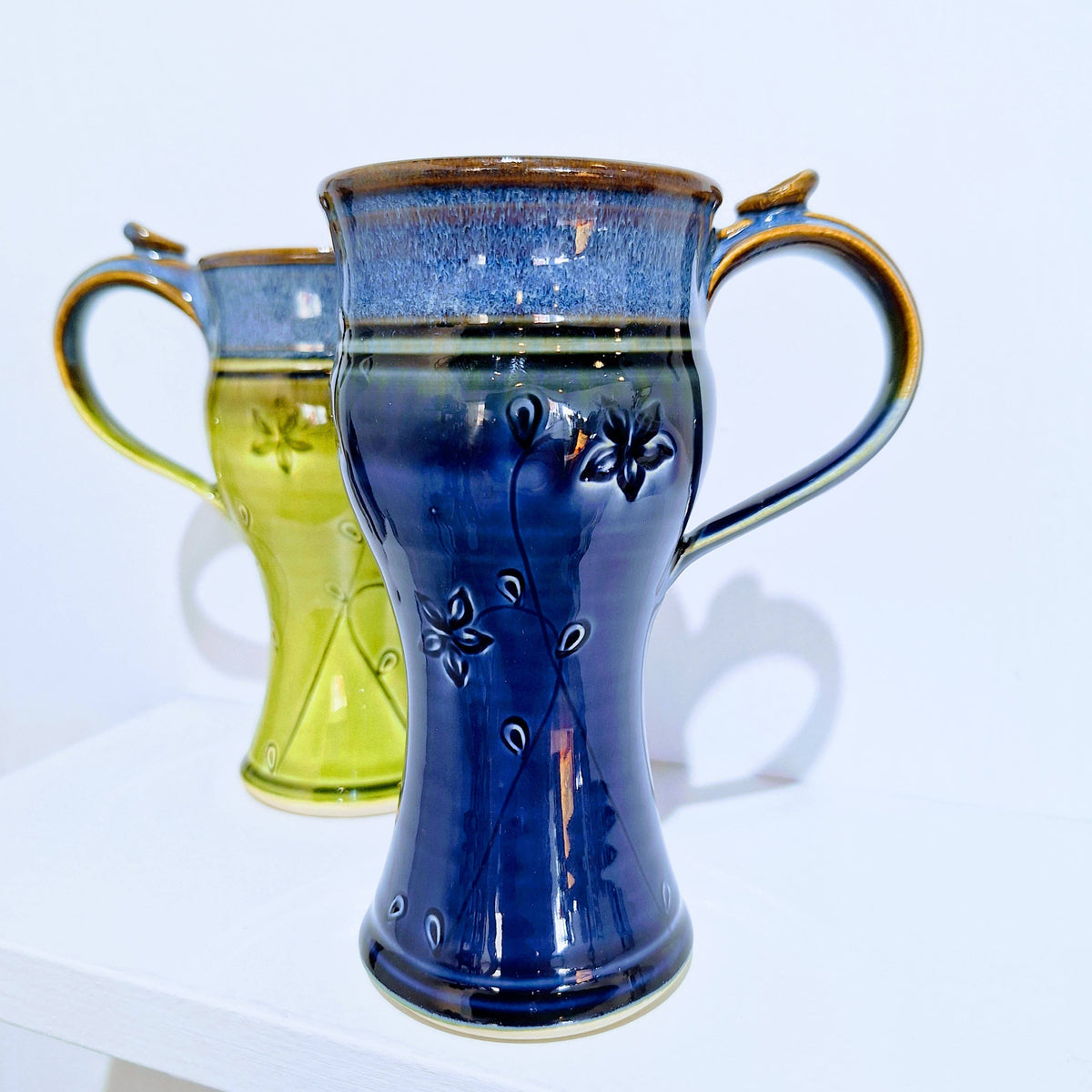 Handmade Stoneware Coffee Mug 10 oz to 12 oz Made to Order