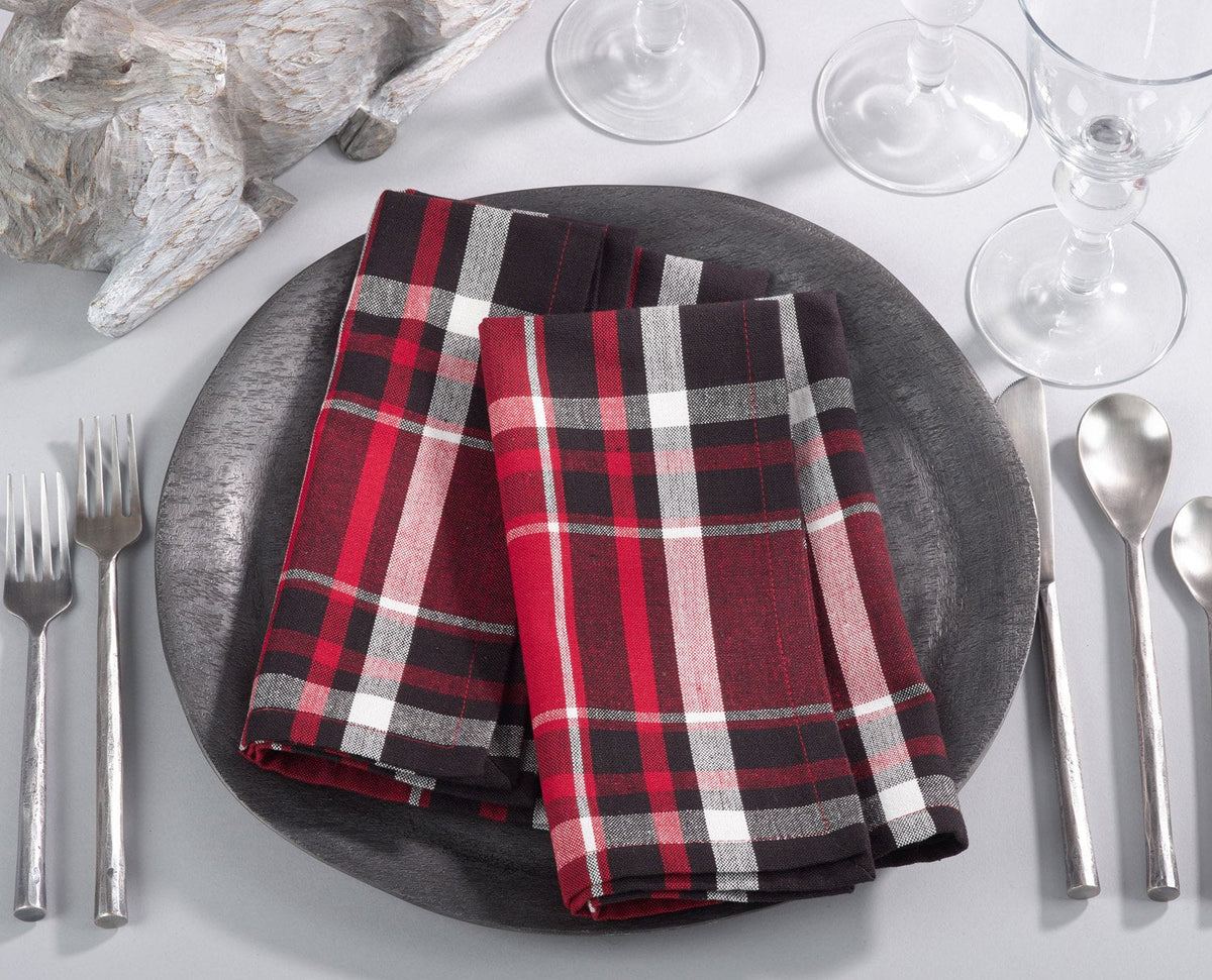 Classic Plaid Design Tabletop Collection