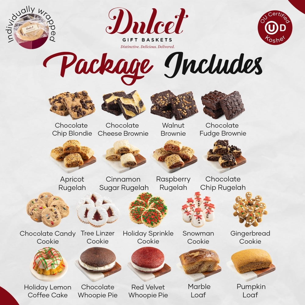 Deluxe Holiday Baked Goods Basket