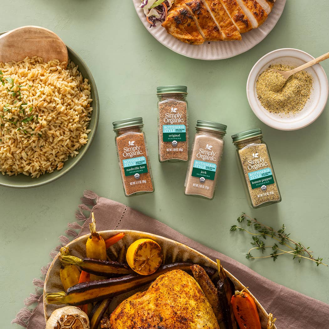 Original Rotisserie Style Seasoning, Certified Organic, 3 Oz