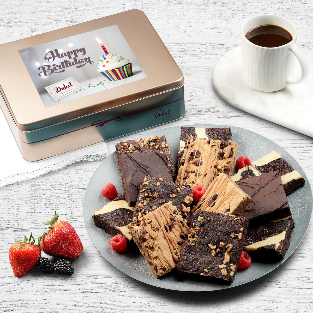 Chocolate Brownie Tin Assortment