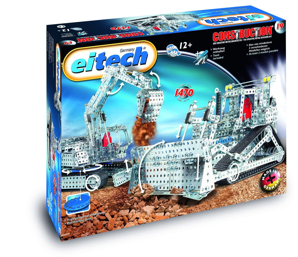 Construction STEM Bulldozer Set