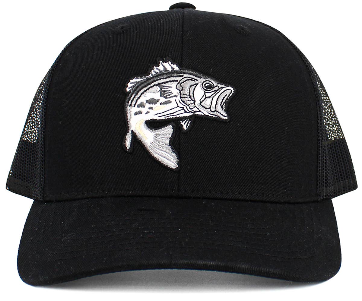 Bass Fish Mesh Ballcap