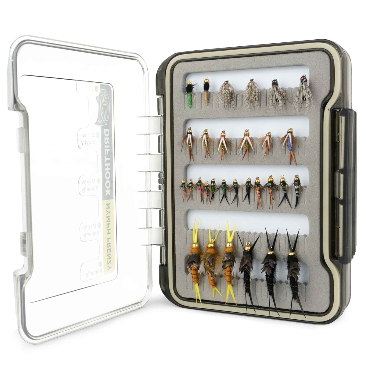 Nymph Frenzy Fly Fishing Flies Kit - Gift for Someone Who Loves Fly Fishing