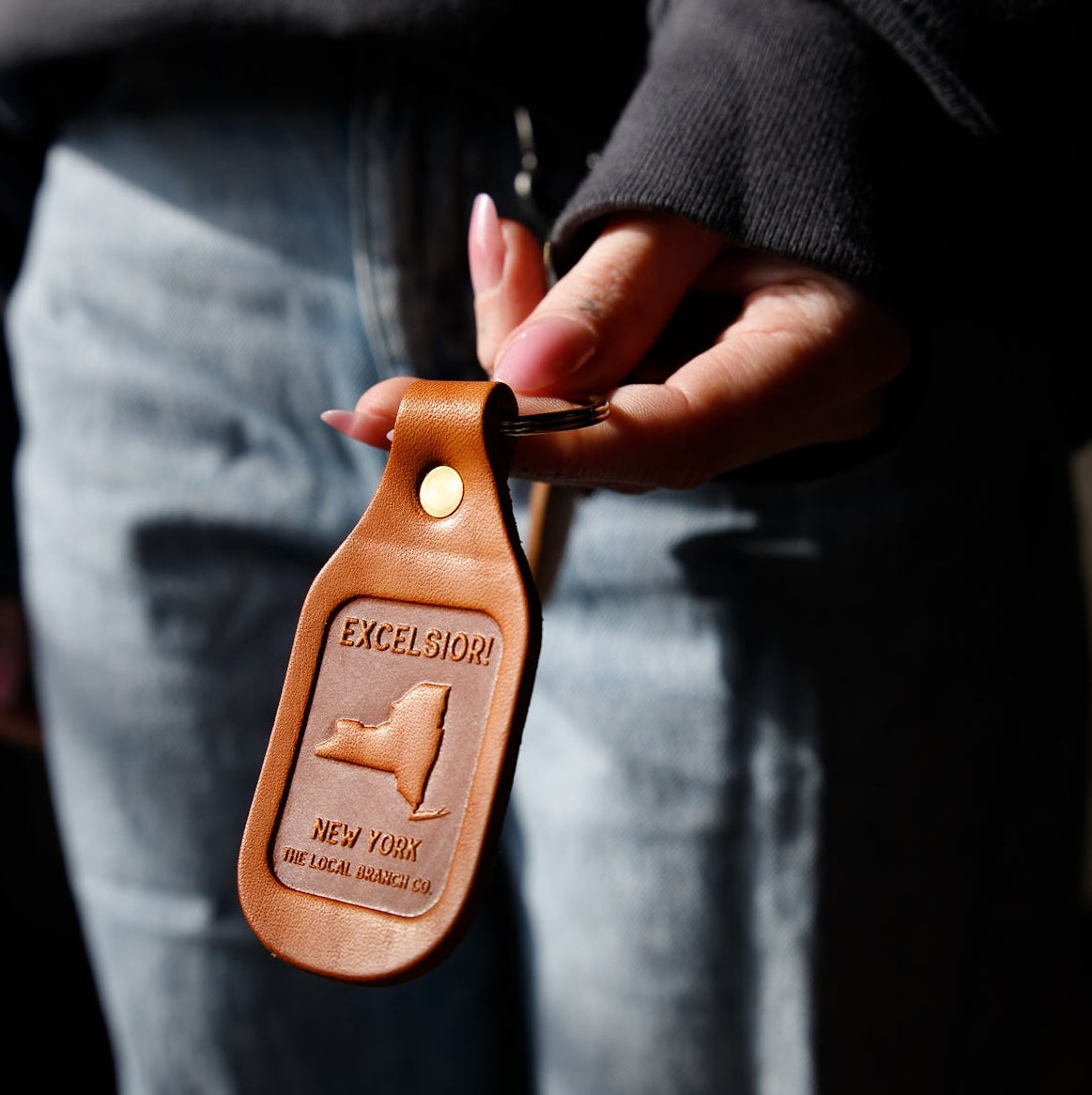 Leather Key Fobs - USA Made