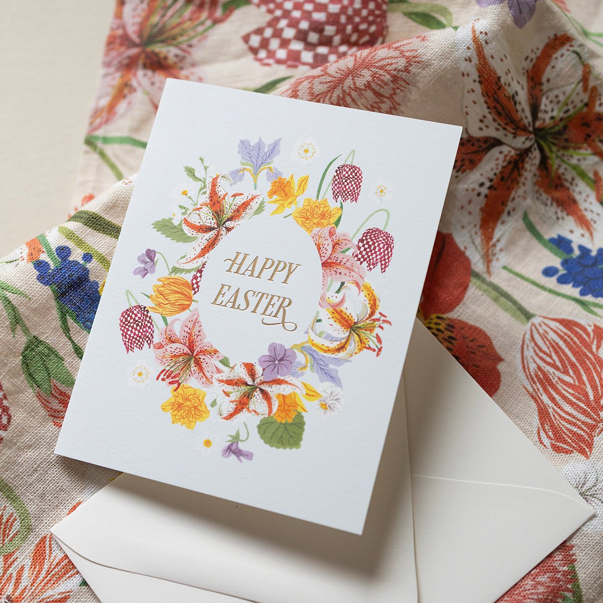 FLORA HAPPY EASTER | Greeting Card