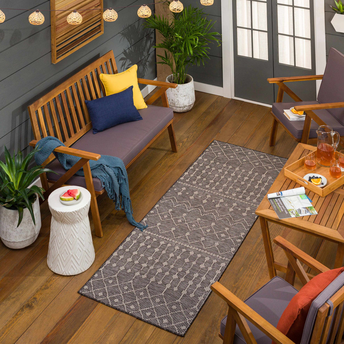 Hamel Flatweave Outdoor Area Carpet - Clearance