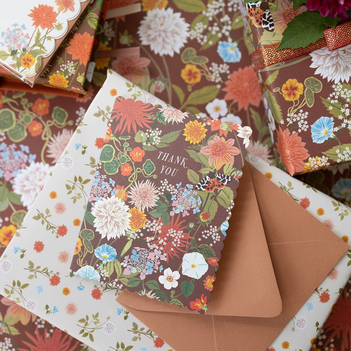 RUSSET Thank You | greeting card