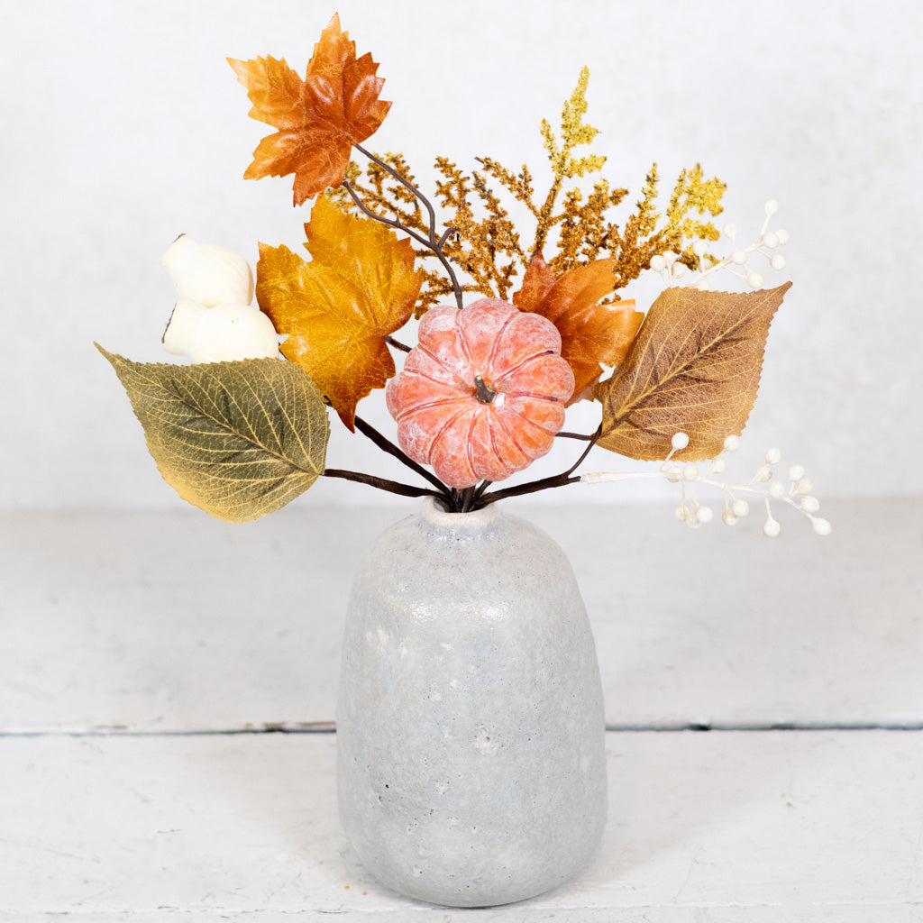 Pumpkin Orange, Mixed Berry and Leaf Pick