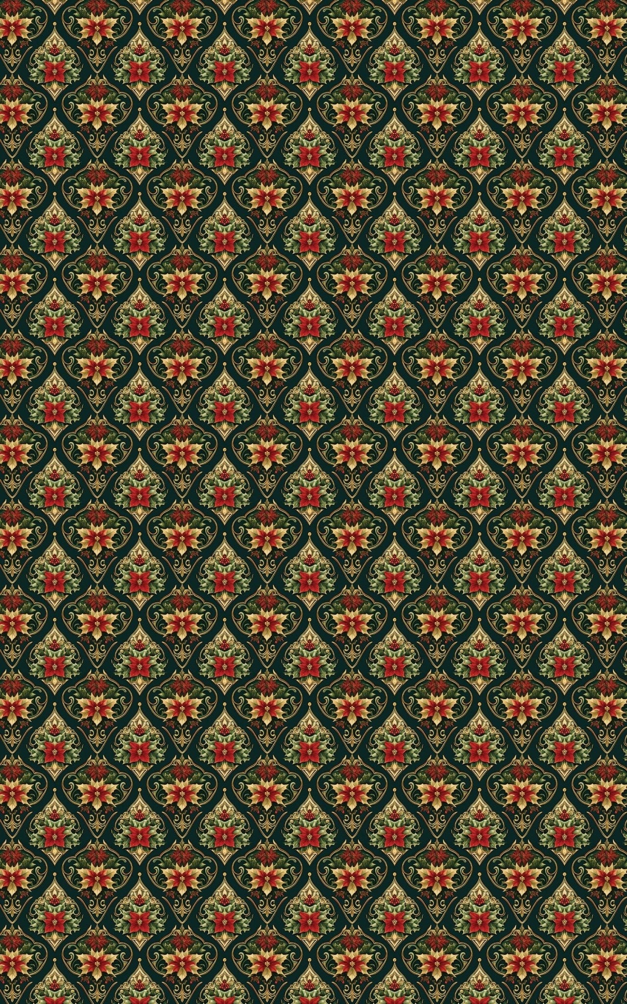 Baroque Holiday Medallions