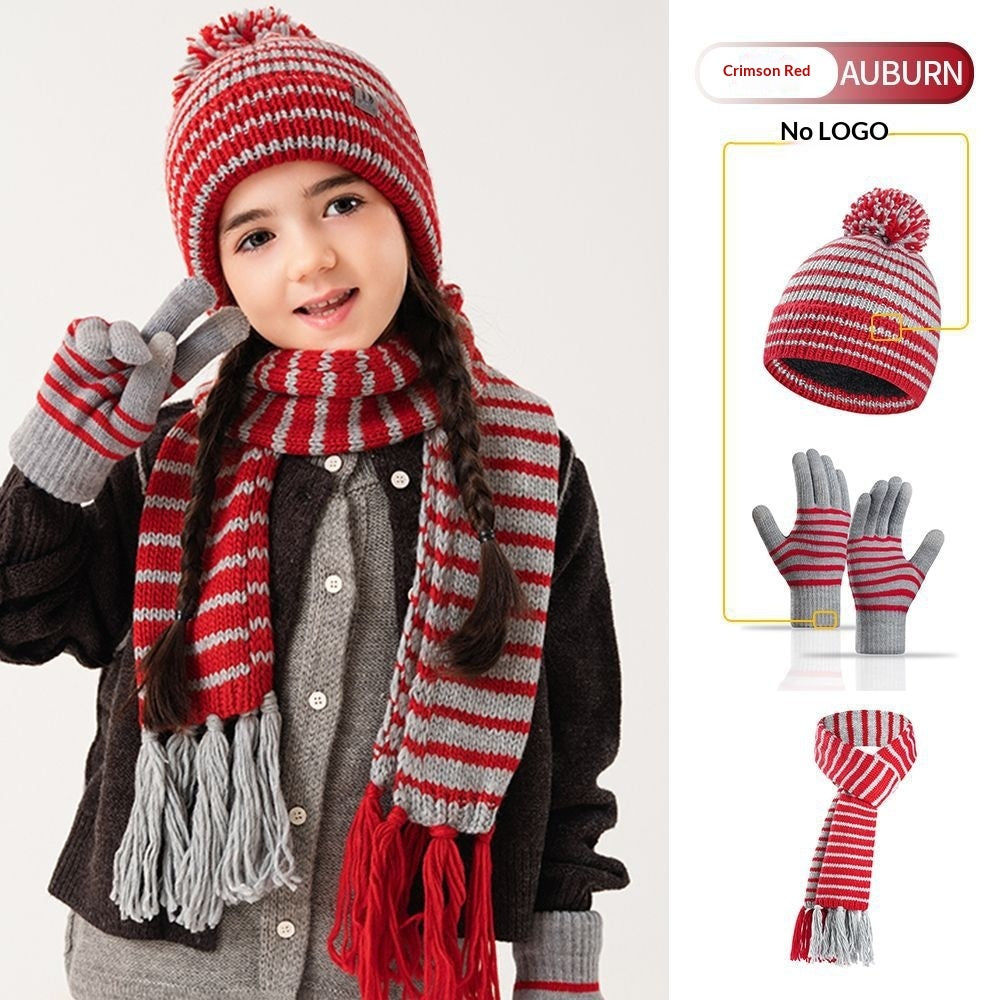 Cross-border Exclusive Childrens Knit Warm Hats Woolen Hats For Kids