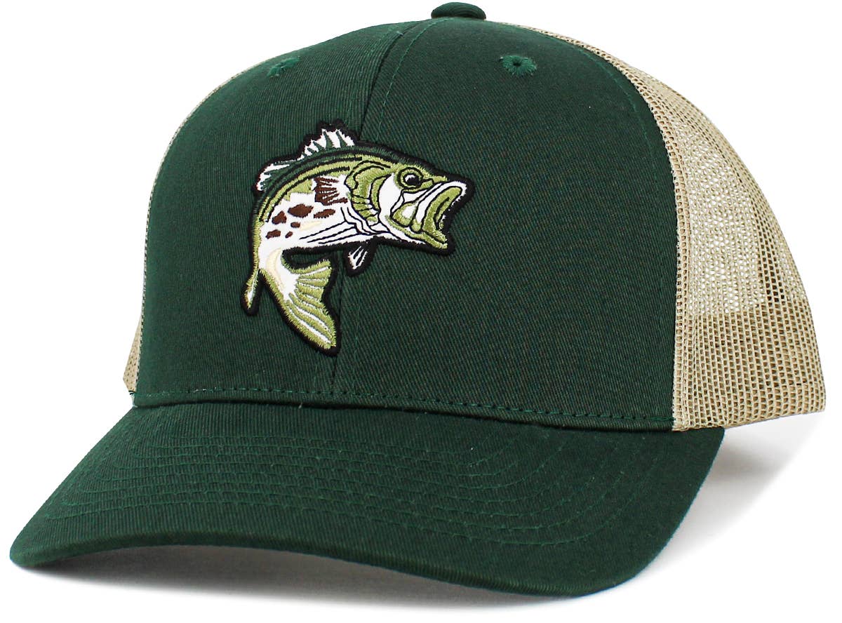 Bass Fish Mesh Ballcap