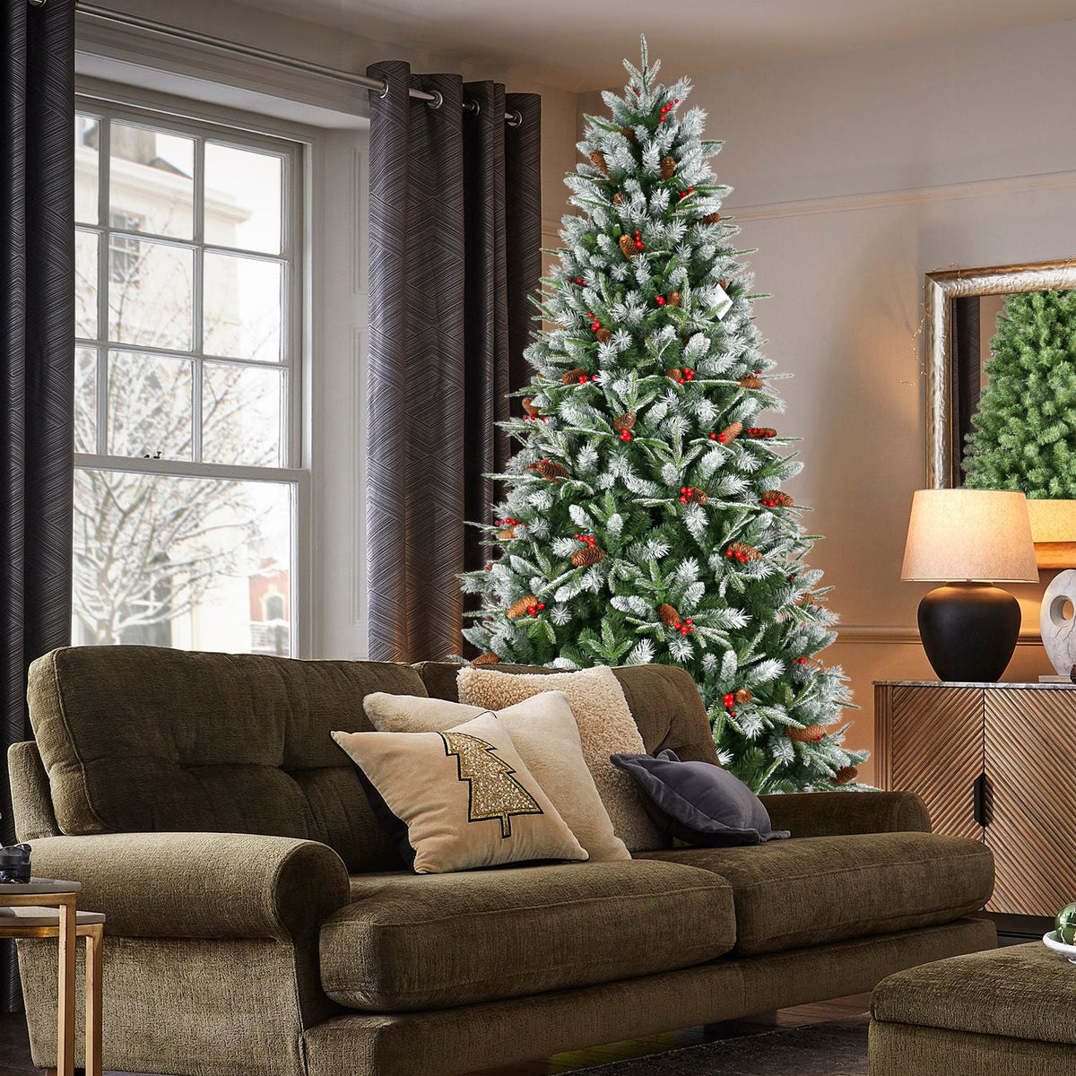 6FT Christmas Tree with 1593 Tips